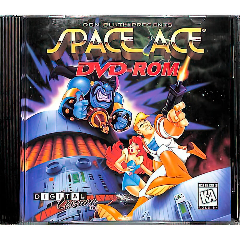 Лицензионный диск Space Ace Remastered для DVD Player